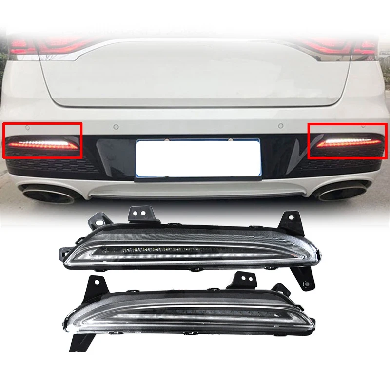 

Автомобильный светодиодный задний бампер светильник отражатель светодиодный стоп-сигнал светильник Предупреждение светильник хвост свет...