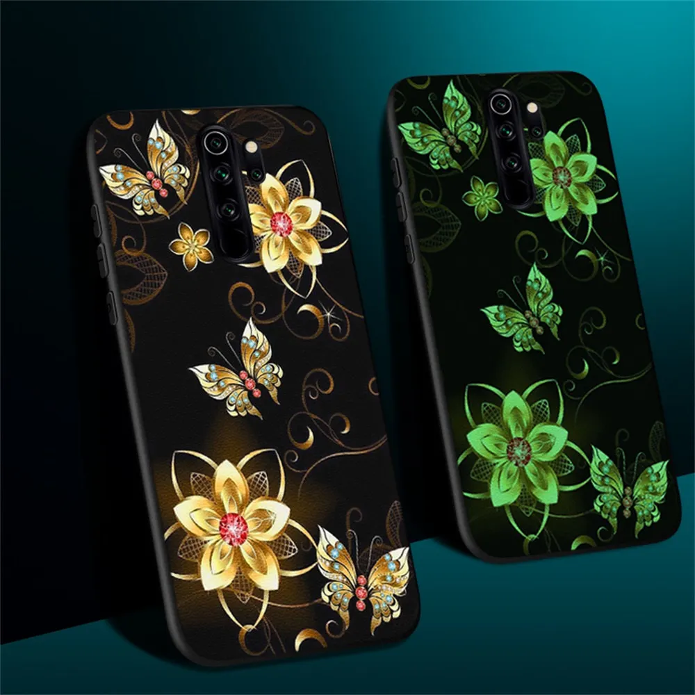 20 Флуоресцентный чехол для Xiaomi mi Max 2 3/mi x 2S 3 Световая Крышка для Xiaomi mi 9/Note/mi Play из искусственной кожи Funda бампер чехол - Цвет: 20
