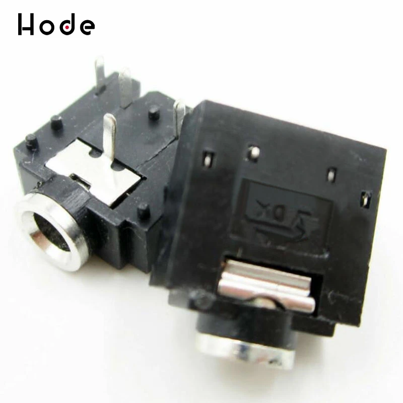 

10pcs 3.5mm Female 5 Pins Stereo Headset Interior PCB Mount Audio Jack Socket