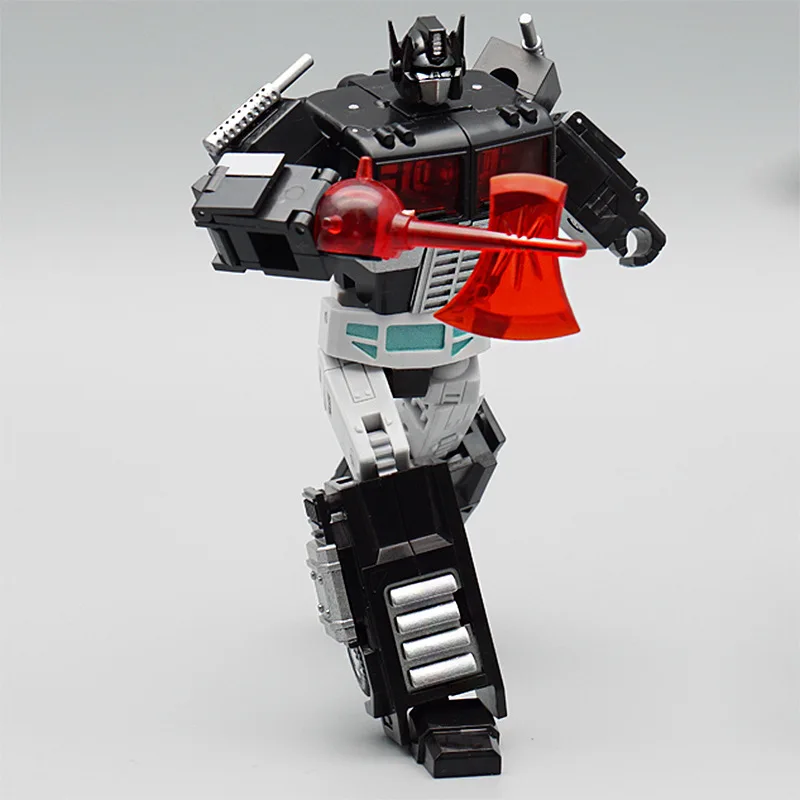 

Transformerss Optimus Primes HS02B G1 Black Version Container Compartment Combination Human Shape Height 12CM Birthday Gift