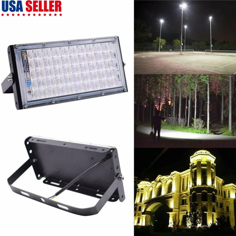 

50W LED Flood Light IP65 Waterproof Outdoor Garden Super Bright Lamp