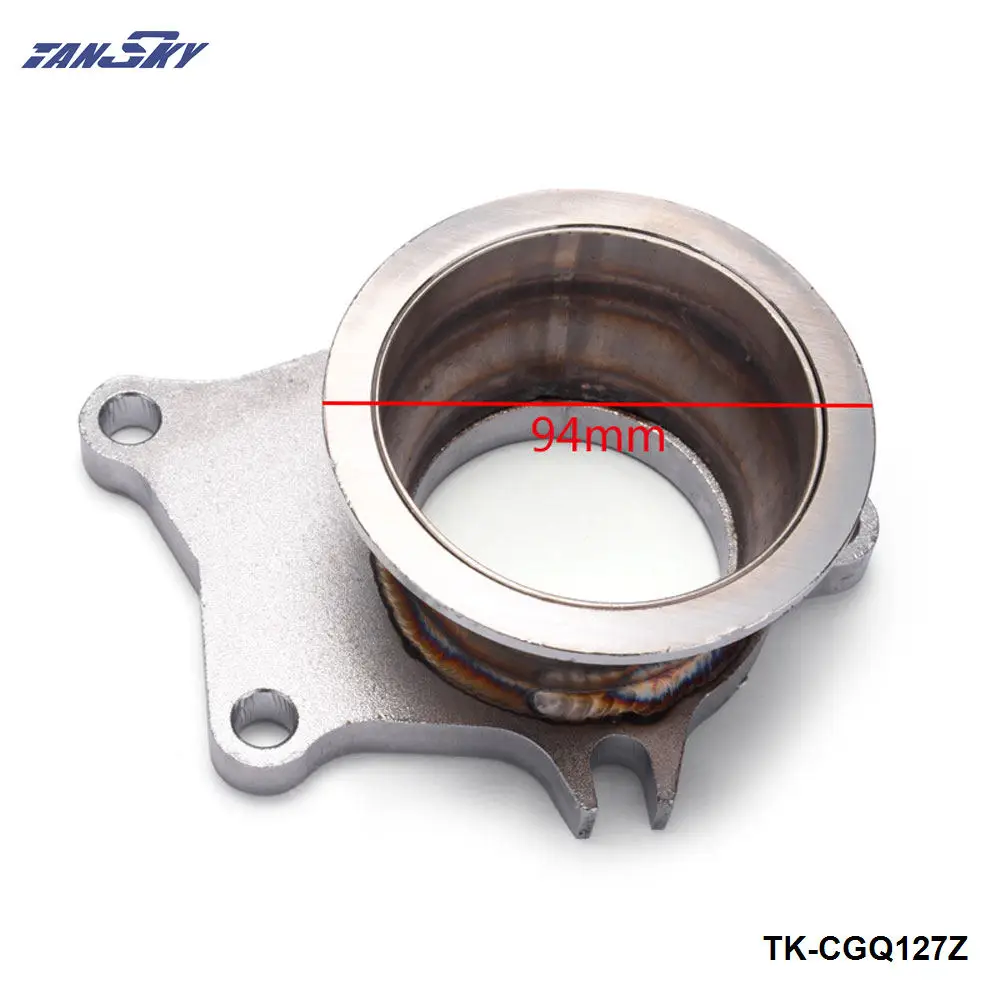 T04E T3/T4 T3 .63A/R 5 bolt to 3&quot vband Stainless Steel Turbo Manifold Flange Adapter TK-CGQ127Z |