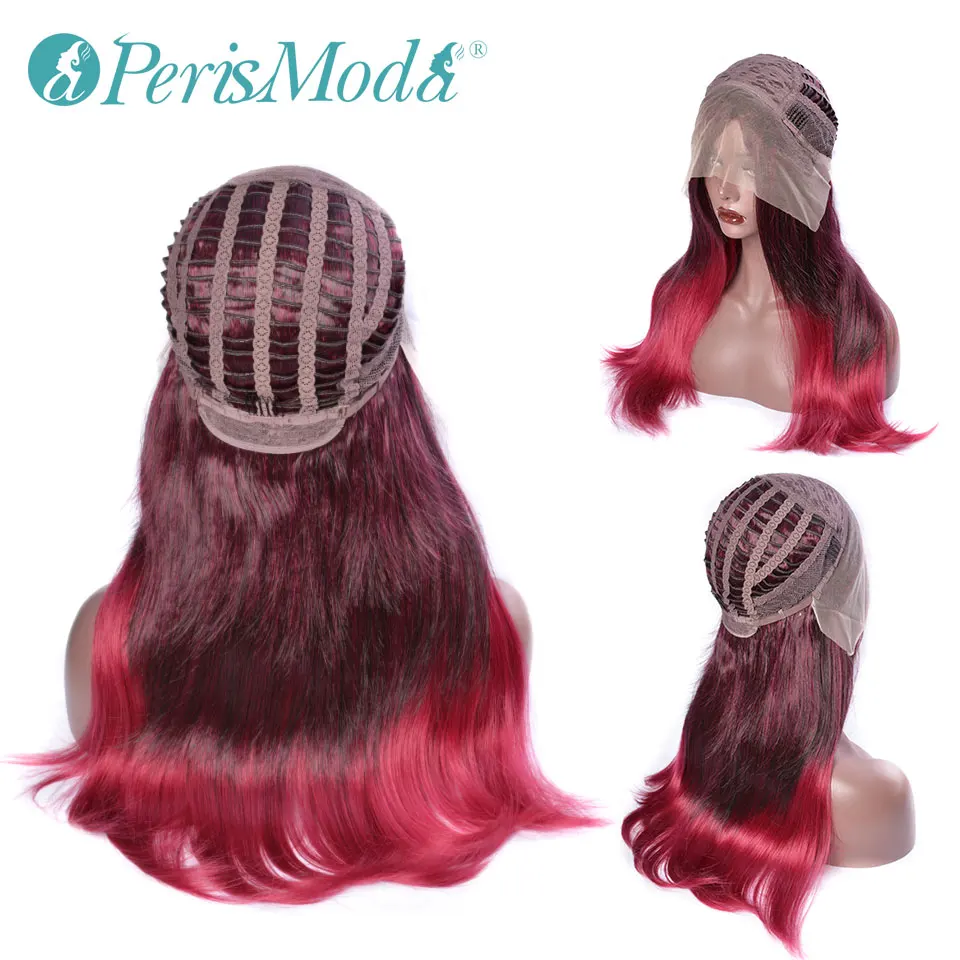Парики синтетические для косплея термостойкие длинные прямые волосы бордового