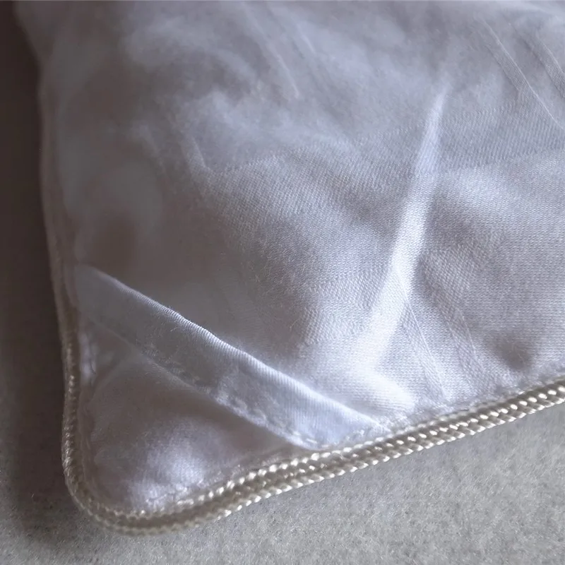 100% Экологичное детское одеяло из шелка тутового шелкопряда чистый длинный