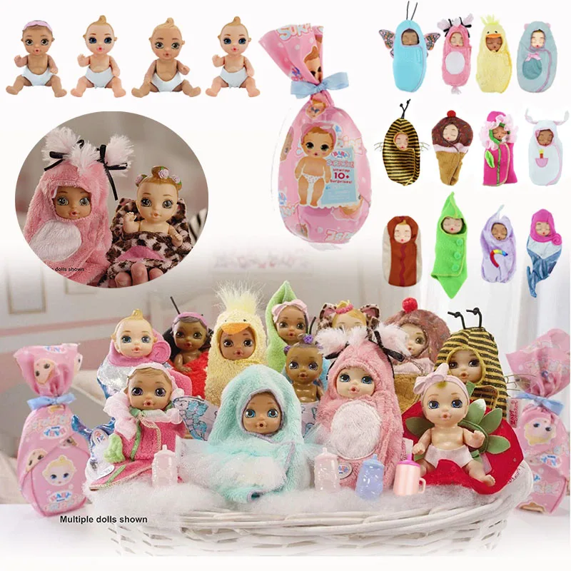 Новорожденные куклы сюрпризы кукла сюрприз для девочек игрушка возрождения
