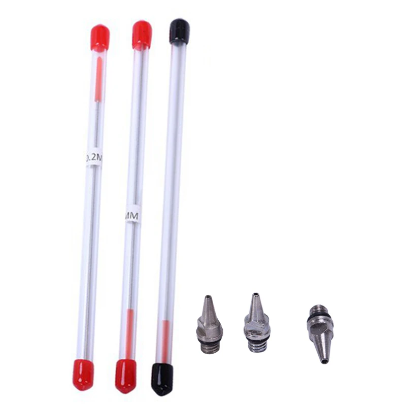 

Насадка для аэрографа, 0,2/0,3/0,5 мм, 3 шт./набор