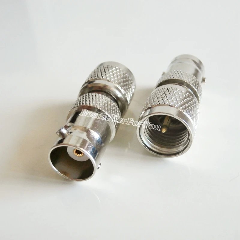 1 шт. коннектор Mini UHF MINIUHF штекер к BNC гнездо прямой RF коаксиальный адаптер