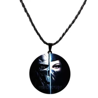 dishonored 2 corvo emily dawood necklace game accessories vintage chains and necklaces stainless steel jewelry men chain choker