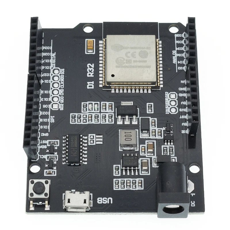 Плата для Arduino Wemos D1 ESP32 Wi Fi Bluetooth 4 Мб Flash UNO R32 CH340 CH340G|Интегральные схемы| |