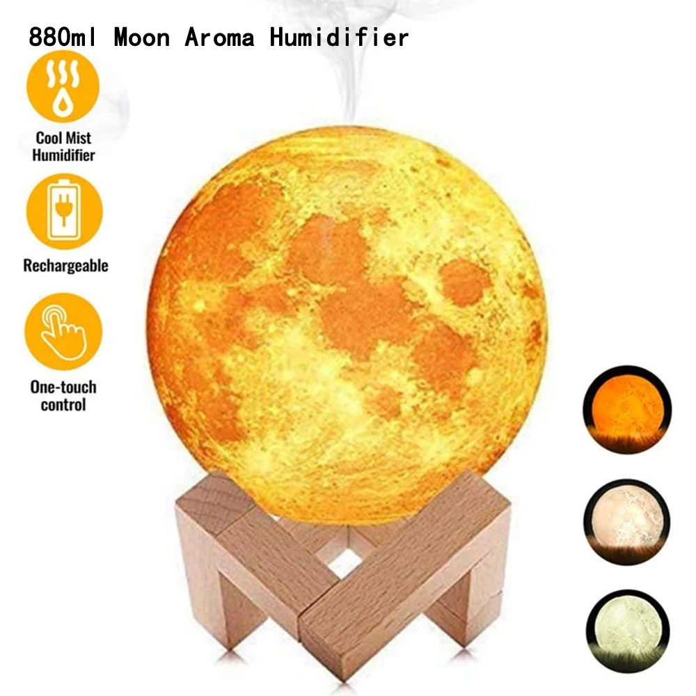 Увлажнитель воздуха ультразвуковой 880 мл USB|Увлажнители воздуха| |