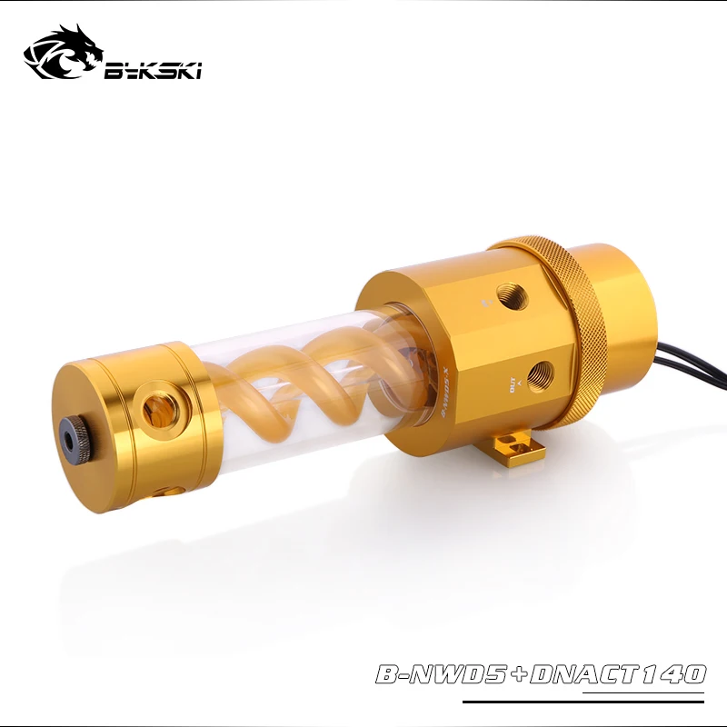Bykski B NWD5 + DNACT 140 мм 210 3 8 м 1100л/ч т вирусный резервуар насос D5 водяной насос|Кулеры и