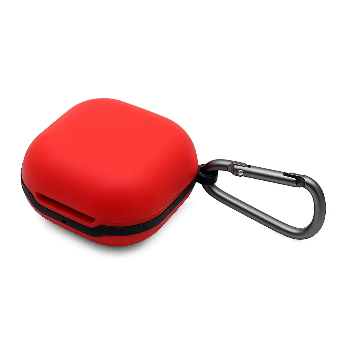 

Soft Silicone Wireless Bluetooth Earphones Case Shock-Resistant Protective Cover With Anti-Lost Buckle For Samsung Galaxy Buds P