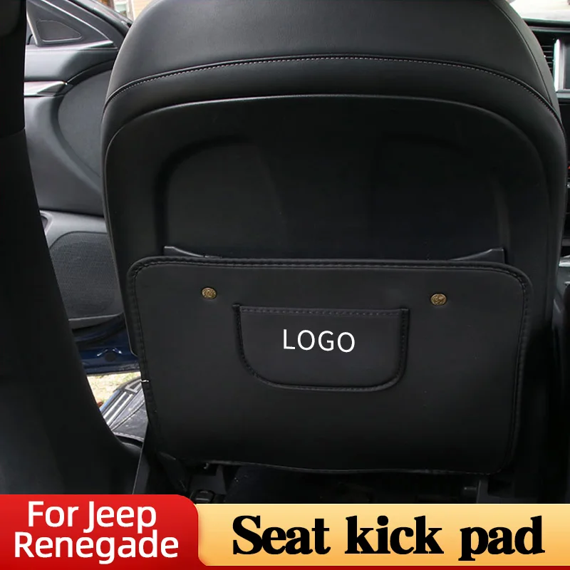 

Защитная накладка на спинку сиденья автомобиля для Jeep Renegade, детская Накладка для защиты от грязи и грязи, аксессуары для защиты от ударов