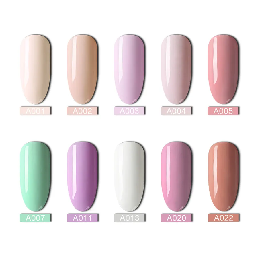 AllNeweLook Gel Polish Nude Set UV Vernis Semi Permanent Primer Jelly Varnish Nail Art Manicure Lak Gelishpolish | Красота и здоровье