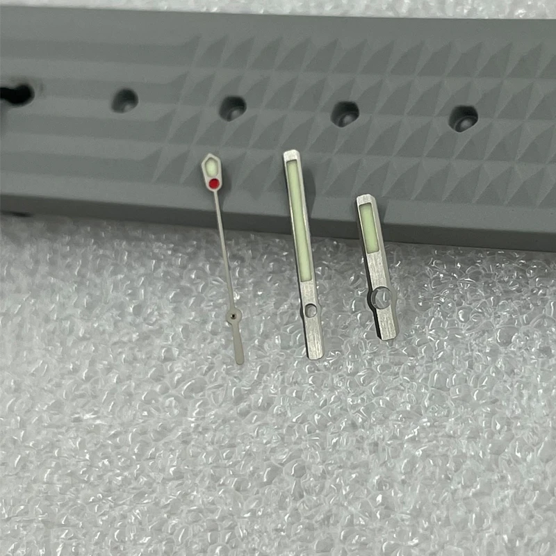Watch Mod Parts Stainless Steel Luminous Turtle 6105 Watch Hand Suitable For NH35/36 Automatic Movement