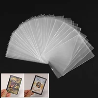 100pcs card sleeves magic board game tarot three kingdoms poker cards protector dropshipping