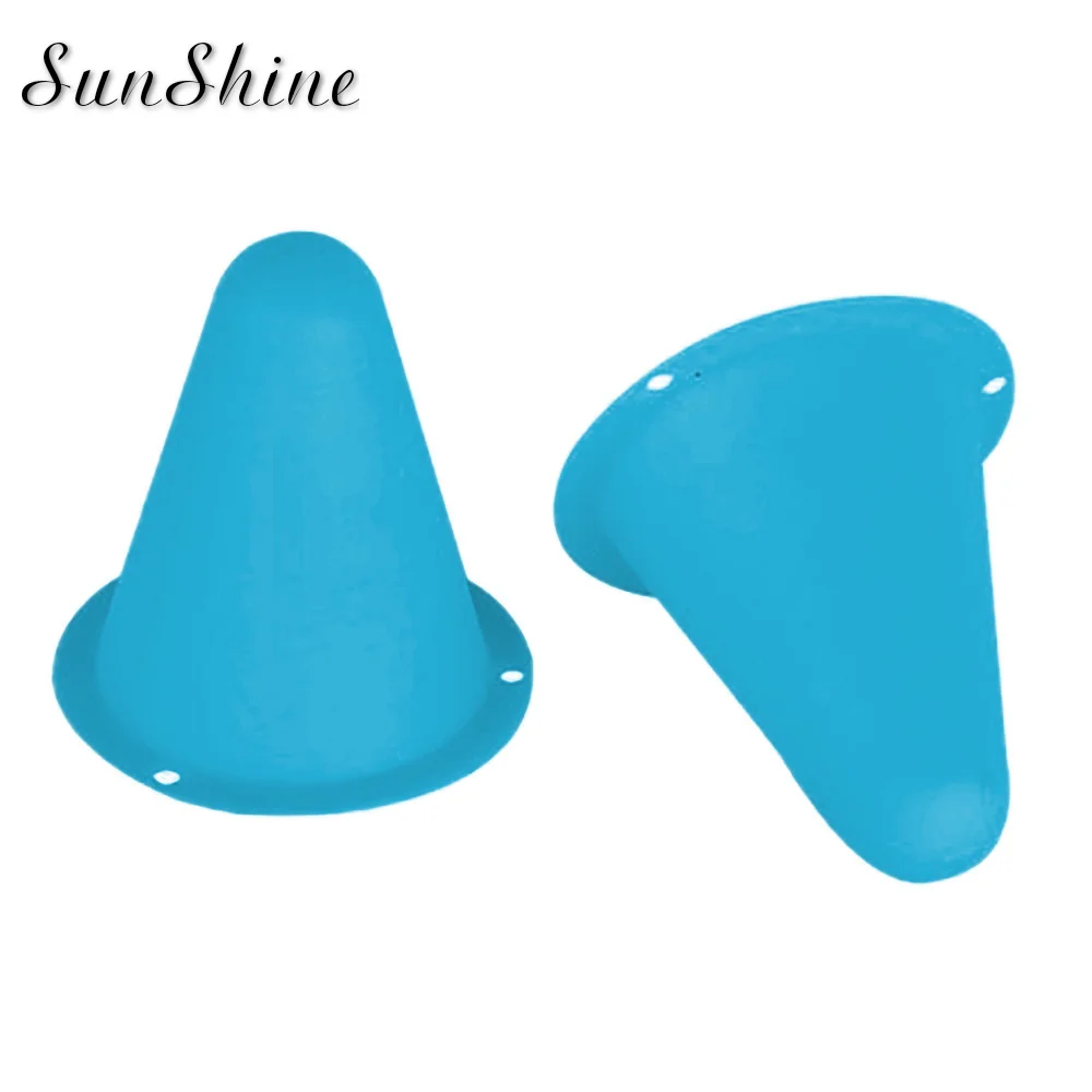 Прямая поставка 20 шт. конусы для ловкости слалома роликовые коньки тренировочные