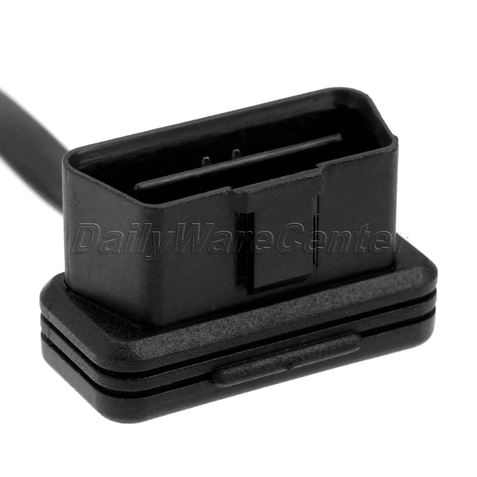 60 см 2 фута плоский тонкий как лапша OBD2 OBDII OBD кабель 16 контактов ELM327 штекер гнездо