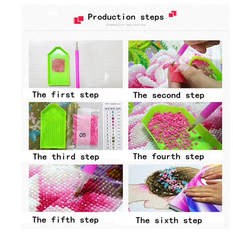 

Home decoration 3D DIY special-shaped diamond embroidery mermaid cross stitch kit mosaic handmade art