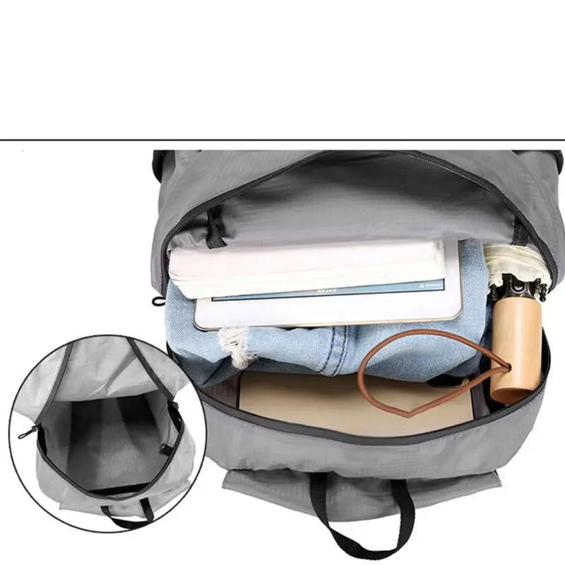 Ультра-светильник, водонепроницаемый, для путешествий, для альпинизма, переносная сумка для мужчин и женщин, Модный складной рюкзак, для отдыха на природе, для верховой езды