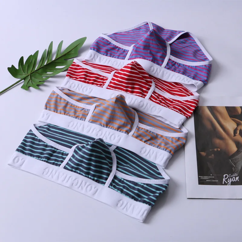 Мужское сексуальное нижнее белье трусы бикини для геев мужское Мужской Бандаж из