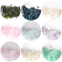 1 6mm 2000pcs miyuki delica glass beads luster rainbow colors japanes seed beads for diy jewelry making necklace accessories