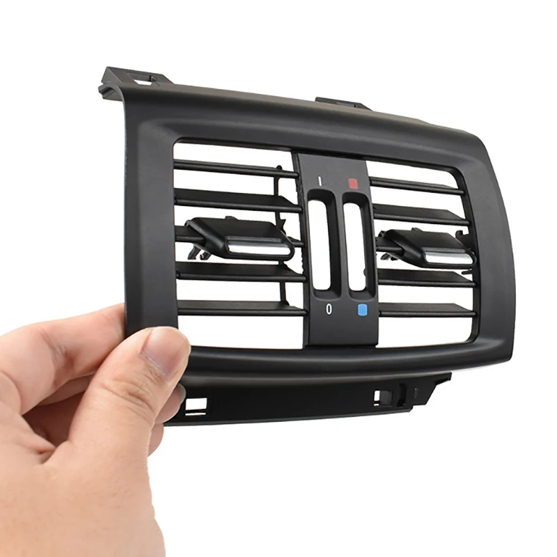 

Car Rear Row A/C Air Conditioner Vent Grille Fresh Outlet Panel Replacement Trim Cover For-BMW X3 X4 F25 F26 2011-2017