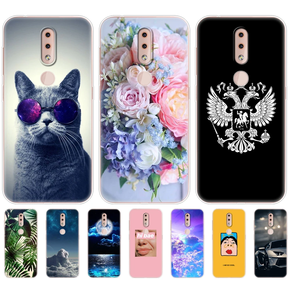 Силиконовый чехол для Nokia 4 2 Мягкий противоударный бампер TA-1157 TA-1150 TA-1133 TA-1149 TA-1152 |