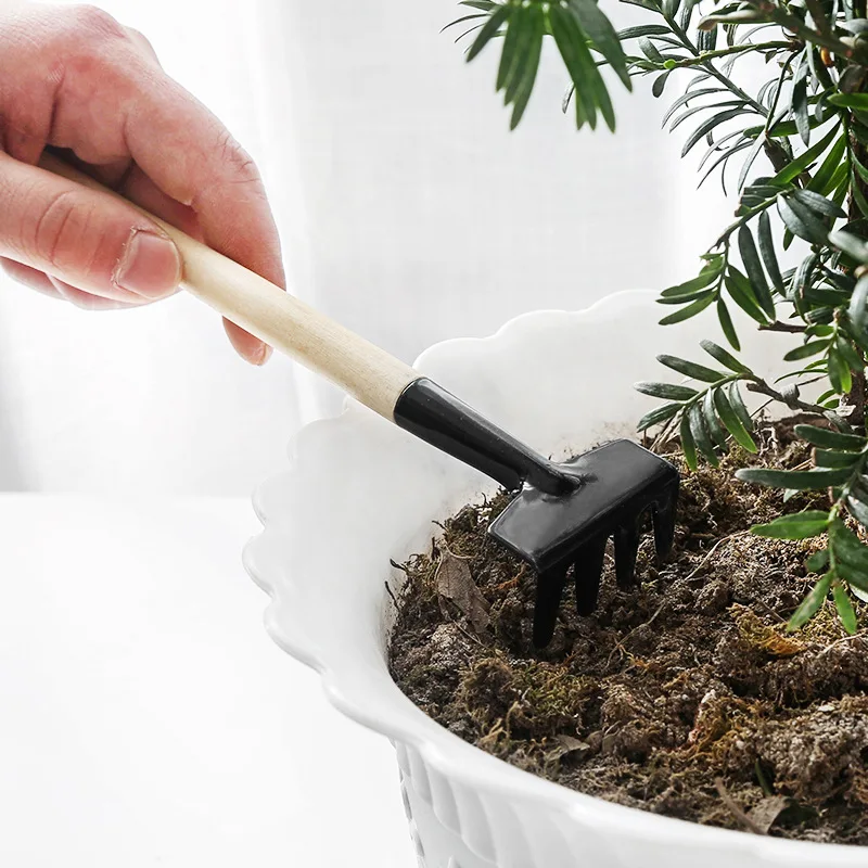 3 шт./1 Набор Новое поступление мини садовые инструменты маленькая лопата грабли