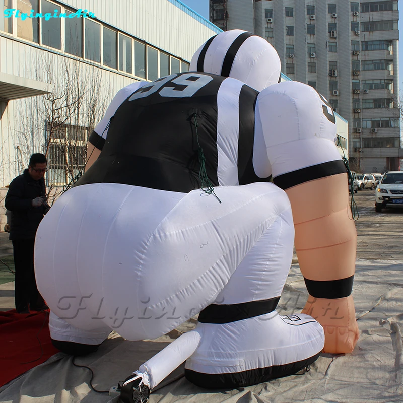 3 м американский футбольный спортивный рекламный надувной игрок на заказ Inflation