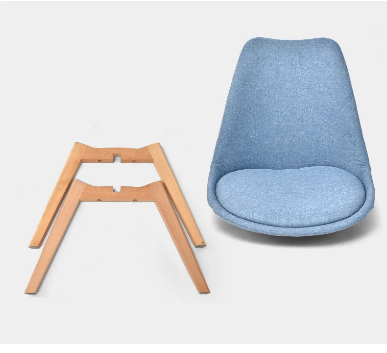 

H High Quality Simple Modern Home Dining Chair Back Office Chair Creative Solid Wood Nordic Chair Office Chair