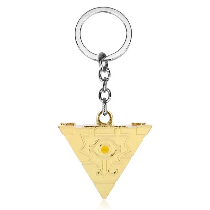

1 Pcs Cute 3D Yu-Gi-Oh Keychains Anime Yugioh Millenium Yugi Muto One Thousand Yuma Tsukumo Pendant Keyrings Figure Toys Gifts