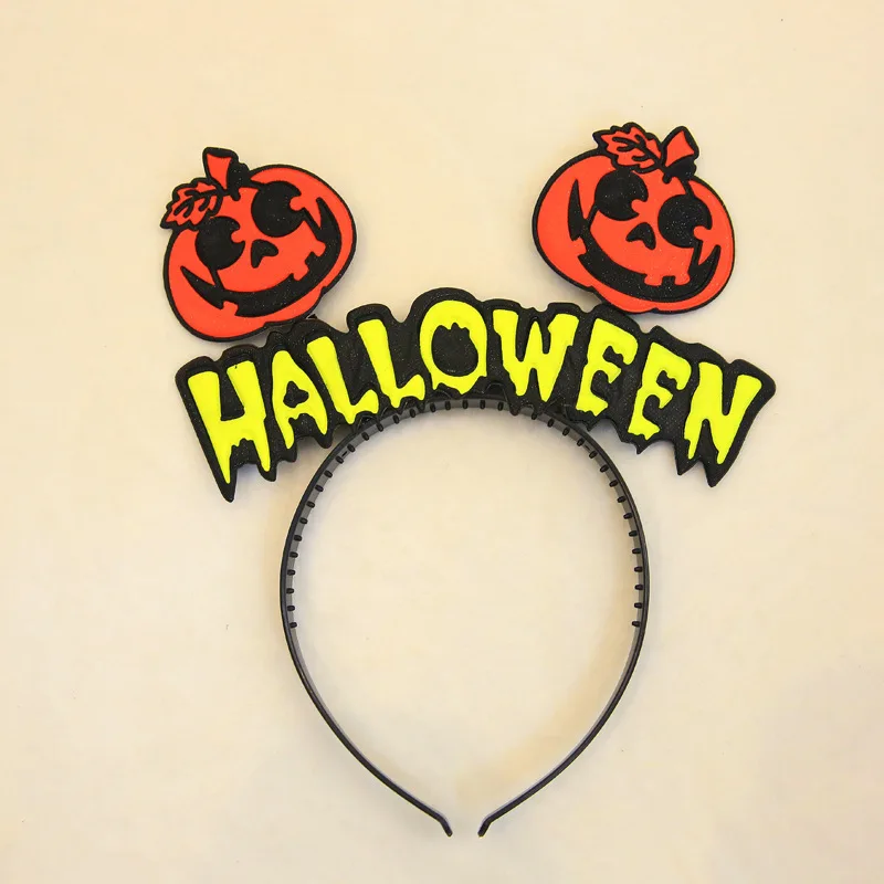 2 шт. повязка на голову Хэллоуин тыква летучая мышь тканевая для взрослых детей