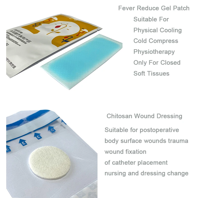 NEW PRODUCT chitin chitosan wound healing dressing aseptic care patch 8x12cm | Красота и здоровье