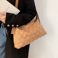 diamond lattice crossbody bags women branded designer handbag ladies travel messenger bag female large casual nylon shoulder bag