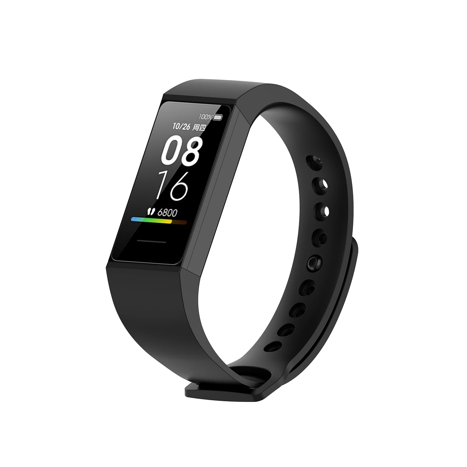 Ремешок силиконовый для Xiaomi Mi Band 4C сменный спортивный мягкий браслет умного