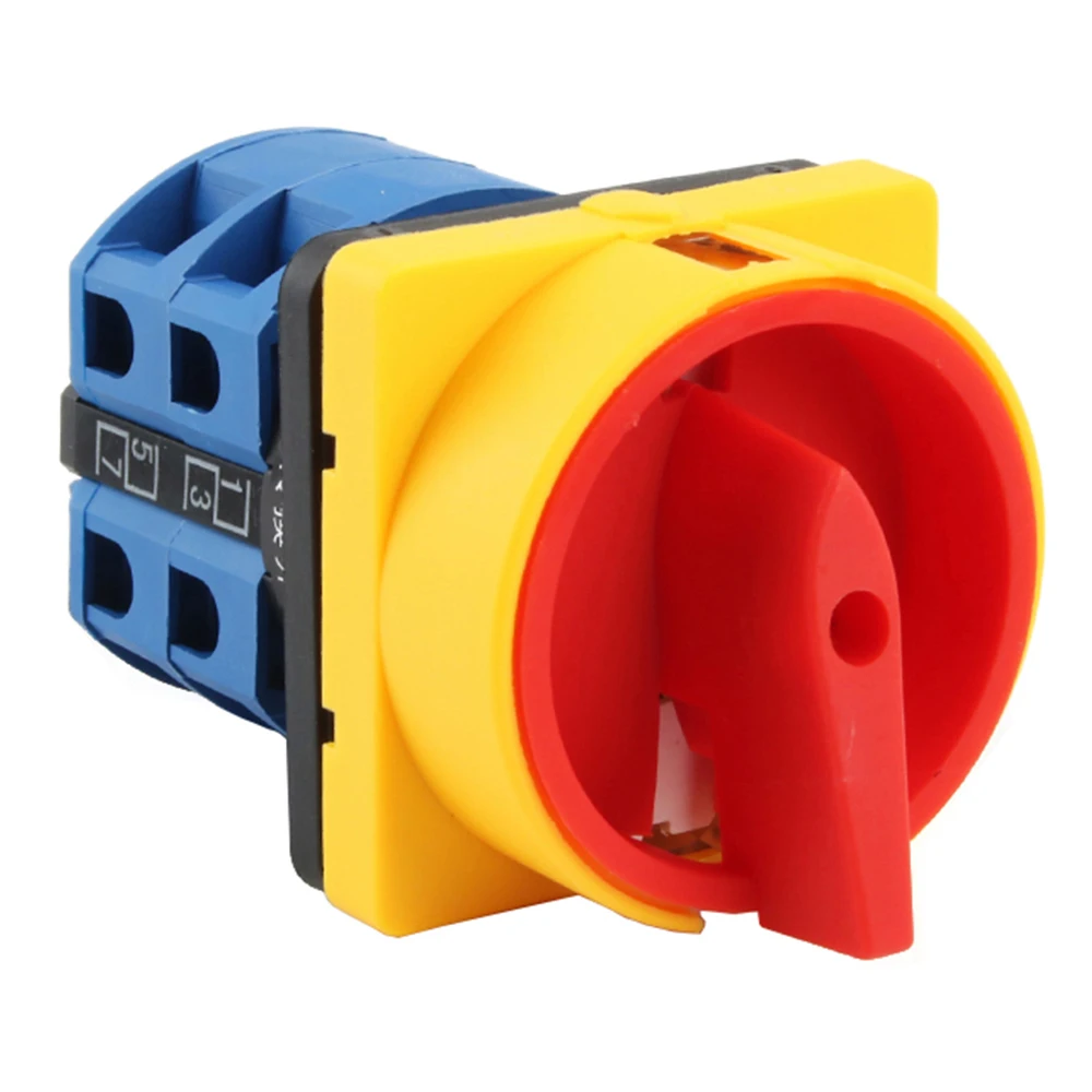 Поворотный отключающий переключатель навесного замка CA20, 25 А, 48 х48 мм, 4 полюса, 0-1 Поворотный отключающий переключатель навесного замка CA20, 25 А, 48 х48 мм, 4 полюса, 0-1