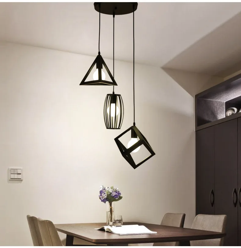 

nordic led stone lustre pendente lumiere kitchen fixtures lighting light bedroom hanging lamp living room pendant light