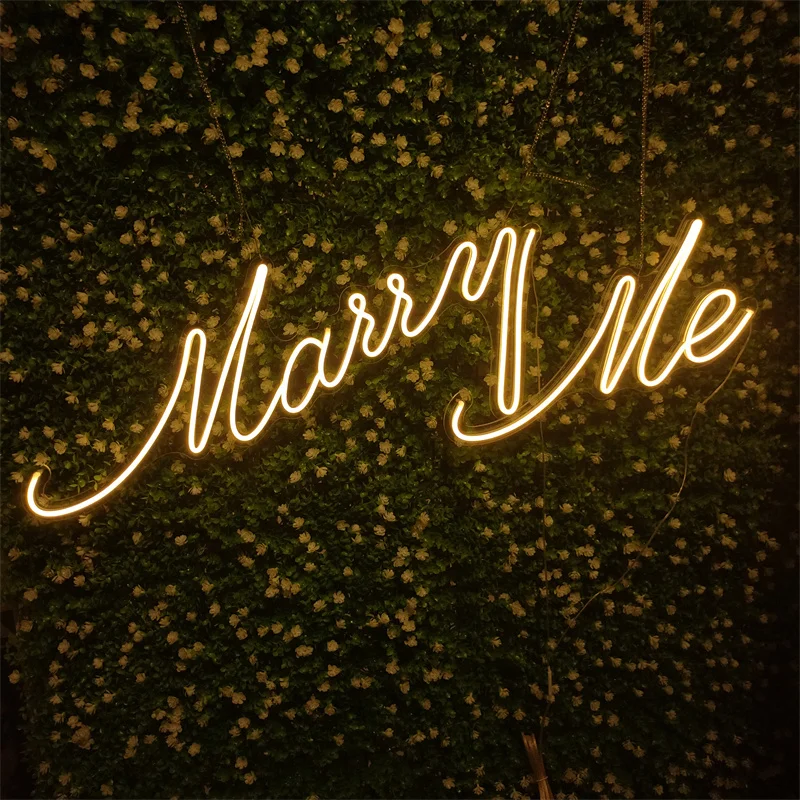 Неоновая вывессветильник Merry Me Свадебный декор на заказ украшение для помолвки