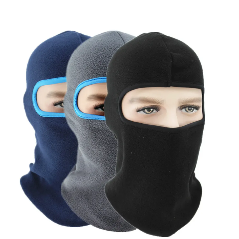 

Winter Thermal Fleece Balaclava Full Face Mask Warmer Motorcycle Cycling Hood Liner Sports Ski Bike Bicycle Snowboard Shield Hat
