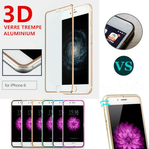

Vitre film protection verre tremp FULL METAL For iPhone 7/6/8/X/XR/XS/MAX/11 PRO/SE