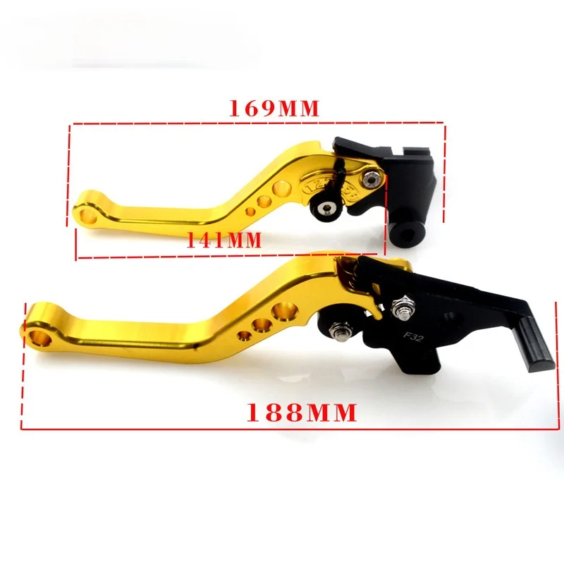 

Suitable for Motorcycle Kawasaki Ninja 650r 2006-2008 Modified Short Brake and Clutch Horn Handle Pull Rod