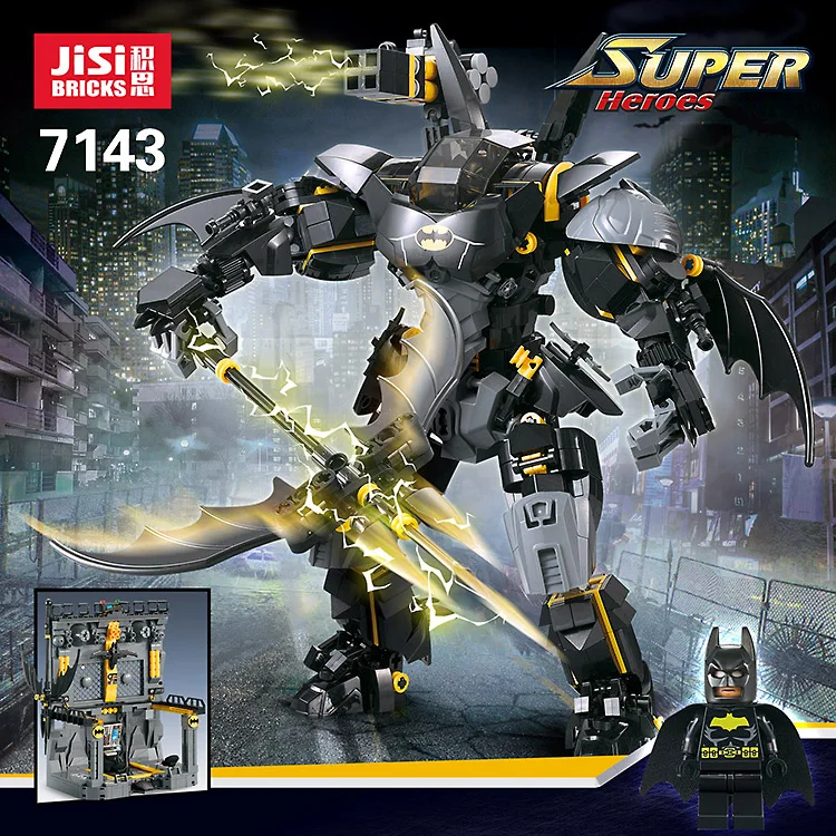 Decool 7144 Technic, новейший комплект совместимых автомобилей с бэтмобилем, объемные блоки, MOC-15506 кубики DC Super Heroes