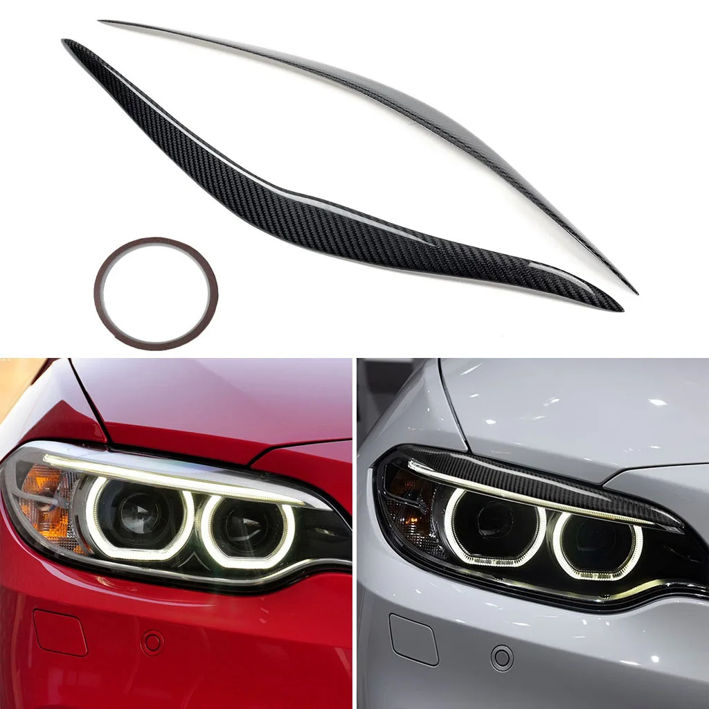 2 шт. резиновые наклейки для автомобильных фар BMW F22 M235i M2 2014 2018 Лепнина интерьера  | Лепнина для интерьера -1005002287669883