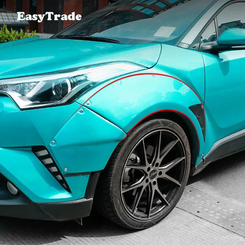 Стайлинг автомобиля Unpaint переднее и заднее арочное колесо брызговики защита для