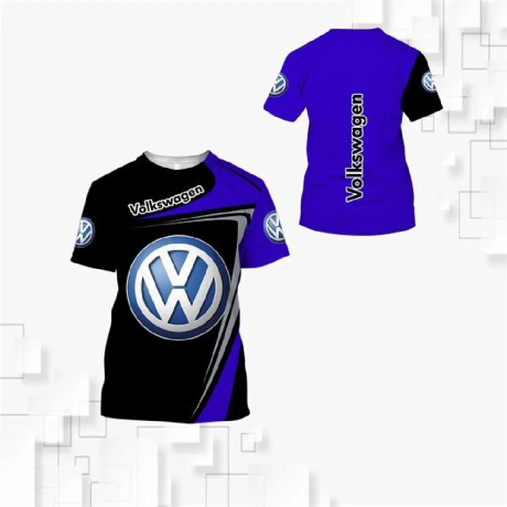 

2021 new fashion men's T-shirt 3D digital printing thin locomotive sports T-shirt car logo oversized T-shirt 6XL