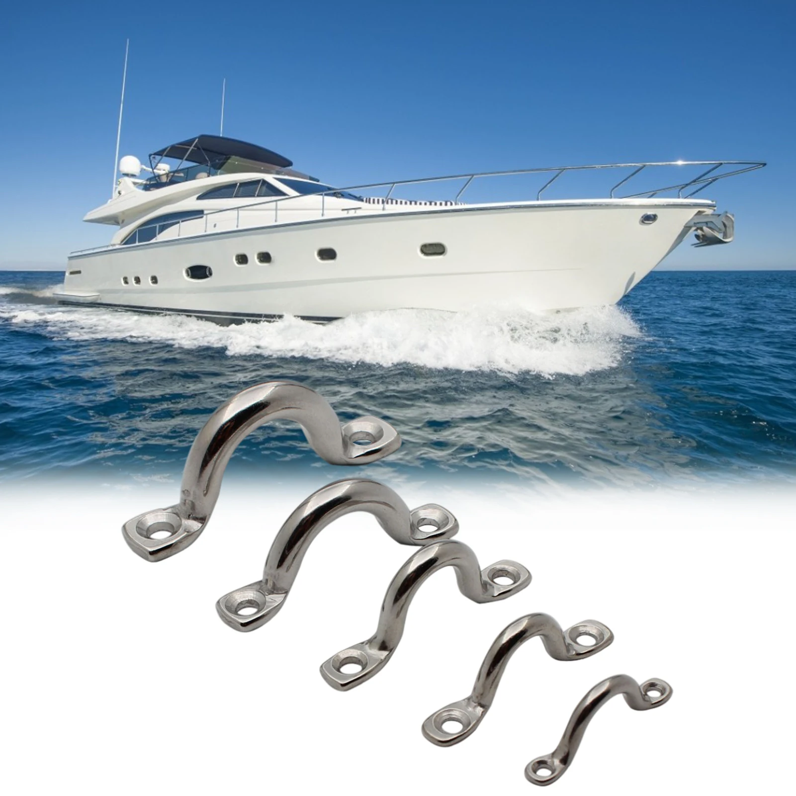 

4-10 мм Верхняя накладка для лодки глазные ремни завязываемая Каяка палуба петля завязываемая анкерная точка петля для ног для Каяка принадл...