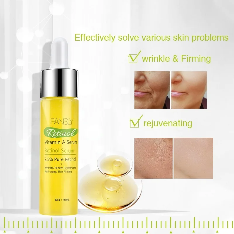 

30ml Facial Serum Retinol Vitamin A Essence Moisturizing Brighten Skin Firming Anti-Wrinkle Anti-Aging Care