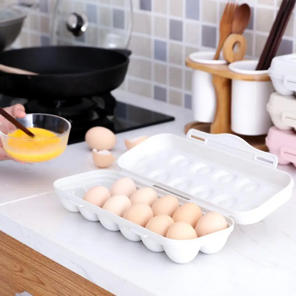 Пластиковая коробка для хранения Органайзер 18 держатель яиц холодильник