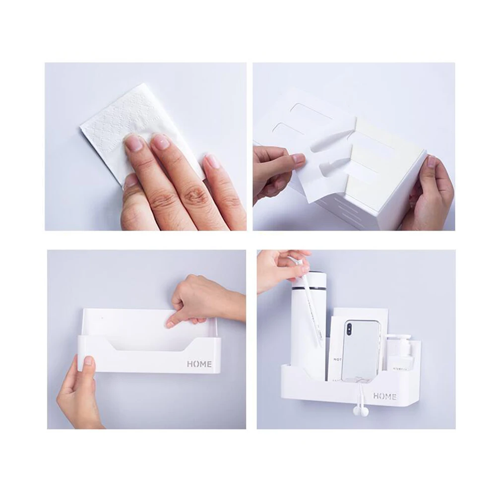 1 шт. пластиковый органайзер для хранения прикроватная полка офиса